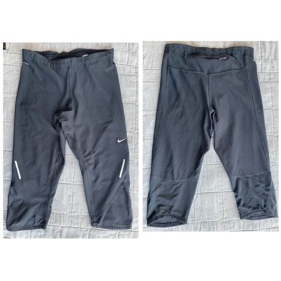 Nike Dri-FIT Cropped Running legging - small - Picture 1 of 3